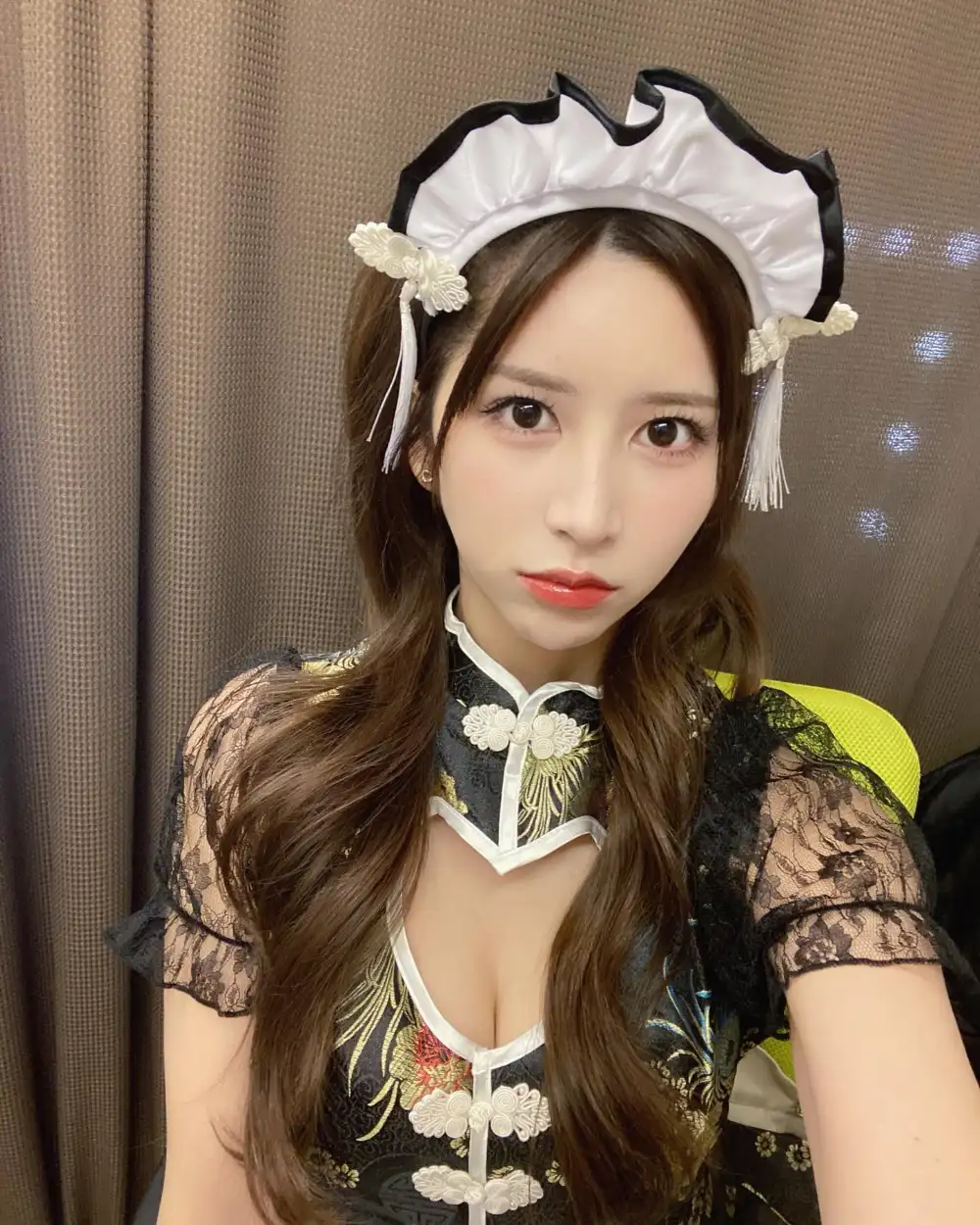 旗袍女仆装 - cheongsam maid outfit - 치파오 메이드복 - trang phục hầu gái sườn xám - チャイナドレスメイド服